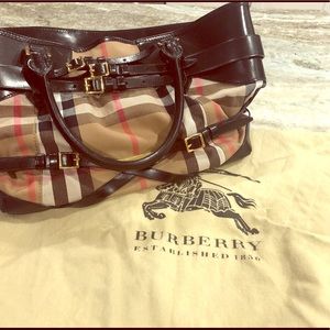 Burberry Bridle House Check Landscape Lynher Tote